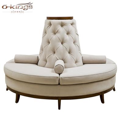 China 2017 Contemporary Hot Selling Custom Round Hotel Lobby Sofa Furniture for sale