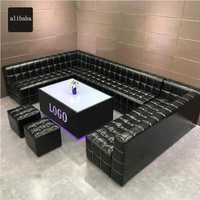 China Contemporary Custom Banquette Furniture PU Restaurant Seating Booth Seating Soft Sofa Bench for sale