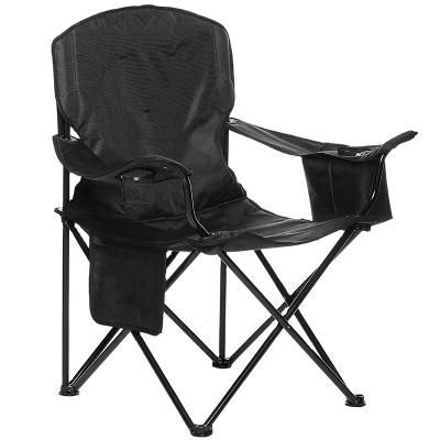 China Contemporary Custom Outdoor Collapsible Foldable Ultralight Aluminum Frame Compact Moon Camping Chair With Cup Holder for sale