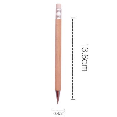 China Writing. Supplier Wholesale Natural Wood Custom Standard Advertising.promotion Jiangxi Pen Mechanical Pencil 0.5mm For School for sale