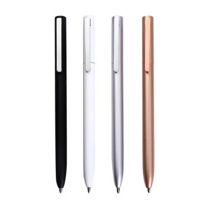 China Office & 2022 Promotional Wholesale Luxury Rose Gold Metal Business Ball Pen School Pen Gift Box With Logo for sale