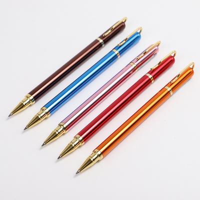 China New Fashion Promotional Design Rolling Pen Luxury Good Quality Multicolor Ball Pen For School Gift for sale