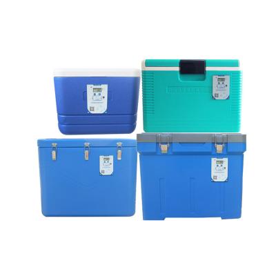 China Waterproof Commercial Outdoor 26l 28l 50l 100l Rotomolded Battery Operated Foam Cooler Box for sale