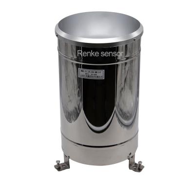 China Stainless steel rainfall metal pulse record output signal tipping bucket rain gauge sensor rs485 prices for sale