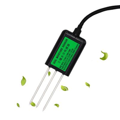 China Soil Testing 4-20mA 0-5V RS485 Output TDR Electronic Soil Moisture Sensor for sale