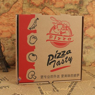 China Recycled Materials Brown Corrugated Cardboard Shipping Pizzaboxes for sale