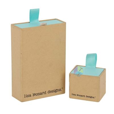 China Custom Small Packaging Recyclable Rigid Jewerly Paper Box for sale