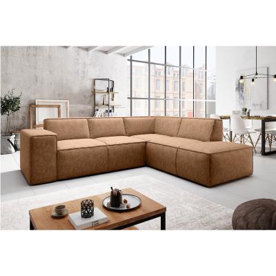 China (Size)Adjustable European Style Netherlands Nortic L-Shaped Type Sofa Set Sectional Sofas Modern Leather PU Material Sofas for sale