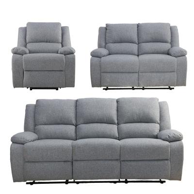 China (Other) adjustable modern furniture sofa set living room sofa chair modern 3 2 1 reclining sofa furniture sets for sale