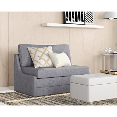 China Cheap Sofa Supplier Furniture Chairs Chinese Modern Foldable Home Mini Sofa Bed Can Be Customized 2 Fabric Sofa Bed for sale