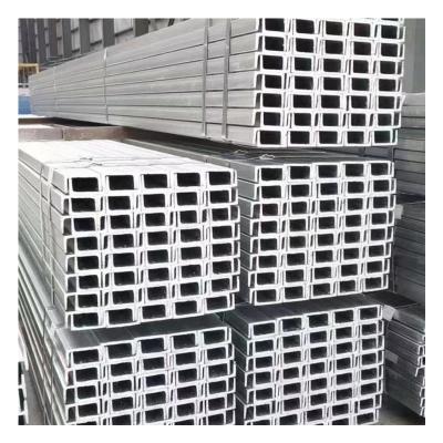 China Q235B Channel Lightweight Channel Steel U Channel Hot Rolled Galvanized Steel For Bridge Forklift U Channel for sale