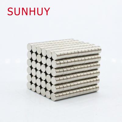 China Industrial Powerful Magnetic Round Circular Magnet 4x2 mm Neodymium Disc Magnet Super Strong Magnets for sale