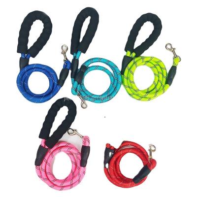 China Wholesale Walking Rope 1.5m 2m 3M Dog Cat Dog Traction Rope Pet Viable Reflective Dog Traction Rope for sale