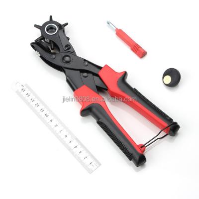 China 2022 New Popular Selling Peep Leather Tool Kit Professional Leather Hollow Punch Pliers, Belt Punch Pliers for sale