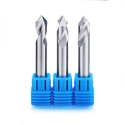 China High Precision Qiye Wood Carbide Chamfering Spotting Drills For Aluminum Copper And Other Alloys In Horological Watch Industry for sale