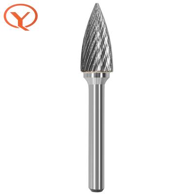 China Other G Type Qiye 6MM-16MM High Speed ​​Steel Woodworking Burr Set File Rasp Rotary Drill Bit For Wood Carving for sale