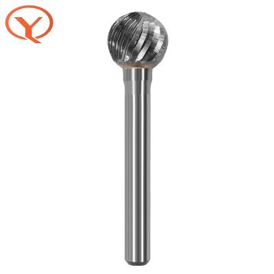 China Other D Type Qiye 6MM-16MM High Speed ​​Steel Woodworking Burr Set File Rasp Rotary Drill Bit For Wood Carving for sale