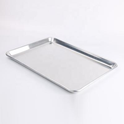 China Sustainable Tin Baking Tray Rectangle Aluminum Bread Box for sale