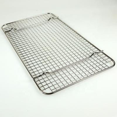 China Stainless Steel Viable Wire Baking Rack Oven Grid Welding Polishing Rectangle for sale