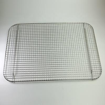 China Stainless Steel Oven Grilled Chromed Roasting Dustproof Wire Baking Cooling Rack for sale