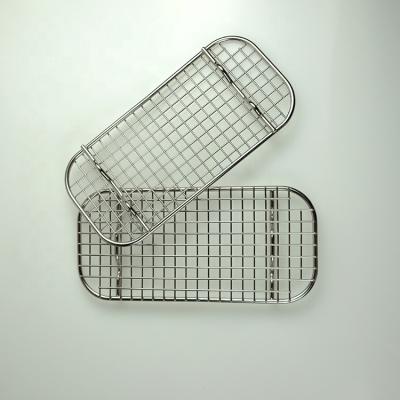 China Easily Assembled Multifunctional Grill Cooking Stainless Steel Mesh Grid Grate BBQ for sale