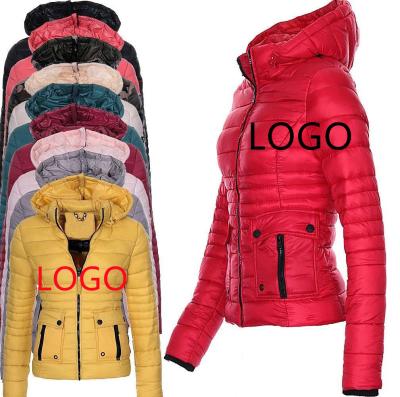 China Parka Femme Winter Women Anti-Wrinkle 11 Colors Goalkeeper Windproof Jacket Winter Parka Outerwear Lightweight Warm Solid Jackets For Women 2021 for sale