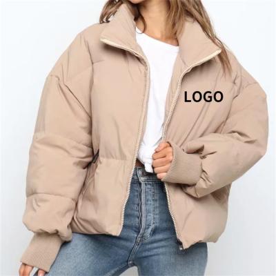 China 2021 Hot Stripper Safari Jacket Loose Solid Color Cotton Blast Jacket Winter Bubble Jacket Stripper Clothing Trend Safari Jacket Jacket New for sale