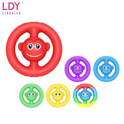 China Eco-friendly material decompression toys soft and comfortable silicone adult children safety decompression educational toys for sale