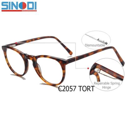 China For Reading Glass Diamond Eye Shape Acetate Optical Frame Vintage Acetate Glasses for sale