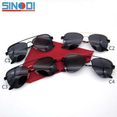 China For ready stock hotselling uv400 reading glass brand metal polarize clip on frames for sale