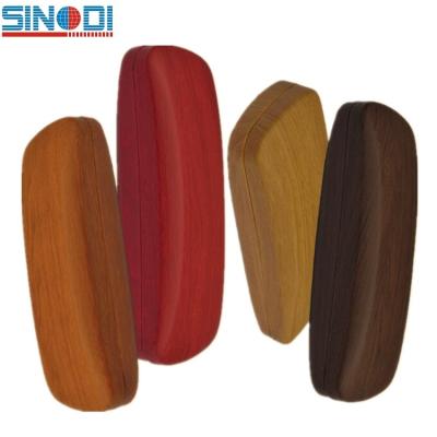 China Hard Case Custom Form Hard Glasses Case Wooden Material Glasses Spectacle Case Box for sale