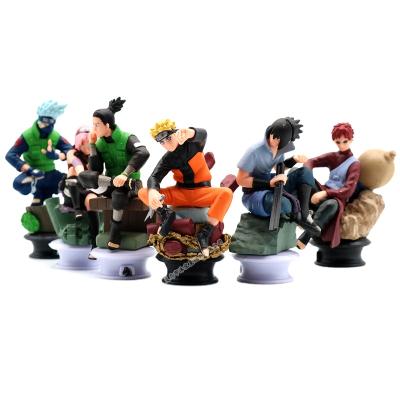 China Toy Wholesale Japanese Cartoon Animation Ninja PCV Car Ornaments, Statues, Children's Toys and Gifts at Low Prices for sale