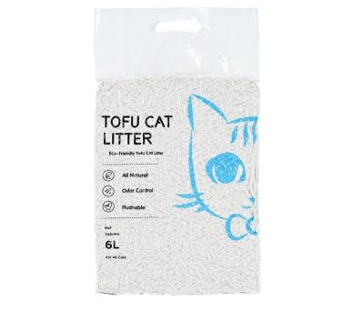 China Natural Tofu Cat Litter Cat Litter Cat Litter Tofu Petshy High Quality Water Absorption Tofu for sale