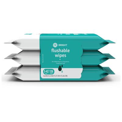 China Factory Soft Cloth Success Amazon Flushable Wet Toilet Wipes Odorless Wet Wipes For Daily Use for sale