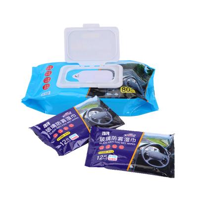 China China Custom Logo Sustainable Hot Selling Multi Purpose Car Wipes Deep Cleaning 80 Pcs Wet Wipes for sale