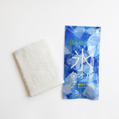 China 2022 Disposable Cotton Towel Disposable Tend Wet Mint Sniff Individual Wet Towel For Hotel for sale