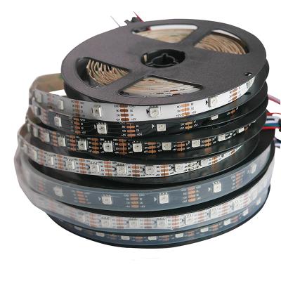 China One Damage Do Not Affect The Following DC5V WS2813 Pixel LED Strip Black 5M PCB SMD 5050 30/60/144leds RGB WS2813 LED Strip Accessible for sale