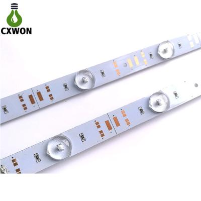 China Residential 3030 LED Bar Rigid Strip Diffused Reflection Led Rigid Strip With 12V/24V SMD 3030 12LED /1Meter for sale