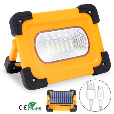 China Camping/Hiking/Fishing/BBQ Repair/Car/Portable Solar USB Power Bank Lightweight Mobile Charger Flood Trucks 30W For Camping Outdoor Activities for sale