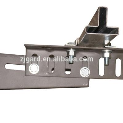 China Modern T Type 30k Sizes Machined Elevator Parts Bed Rail Bracket for sale