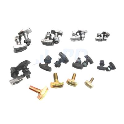 China 2020 ARD Lift Spare Parts Wholesale Price Industrial Manufacturer Forged Elevator Rail Clips for sale