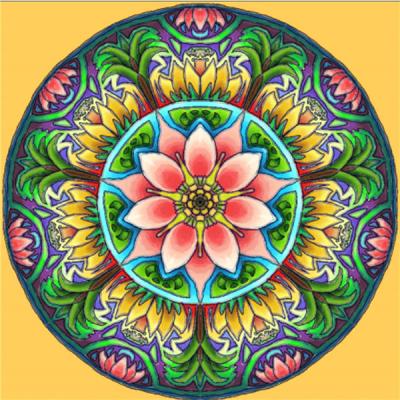 China 5D DIY Diamond Painting Mandala Pattern Modern Rhinestone Diamond Embroidery Home Decor for sale