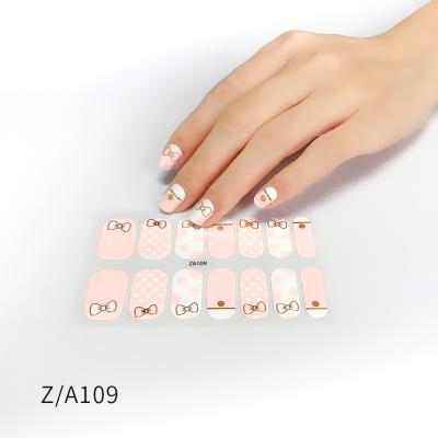 China 3d Nail Art DIY Decoration Wholesale Custom Nail Wraps Nail Art Decoration Sticker for sale