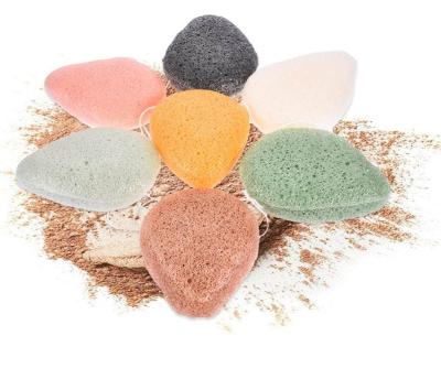 China 2021 New Amazon Success Skin-friendly Face Sponge 100% Natural Konjac Sponge Cleansing Sponge for sale