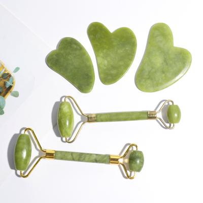 China Whitening Custom Heart Shape Guasha Gua Sha Jade Stone Body Scraping Board Massage Tool for sale