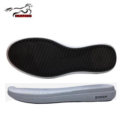 China EVA+PAINTING Best Selling Cheap Outsole With Logo Mens Soft Sole Shoes White Sole Shoes for sale