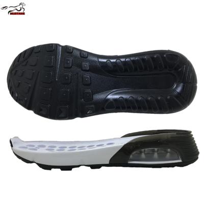 China 2020 best selling PU+TPU+ air cushion soles tpu shoes outsole for shoes making for sale