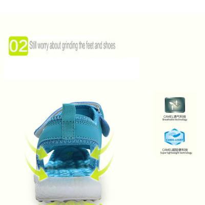 China Anti-collision DM command baby shoes non-slip luminous sandal shoes for sale