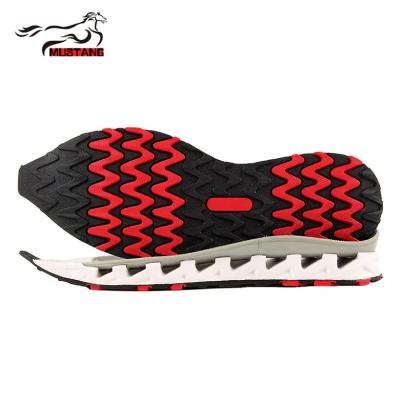 China Wholesale Soft Design EVA+RB+TPU Sport Shoes Anti Wrinkle Soft EVA Outsole for sale