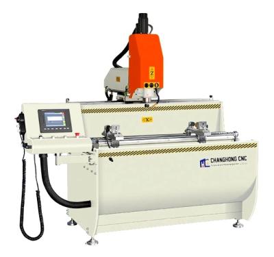 China CNC universal aluminum drilling building material stores factory direct sales profile milling machine for sale